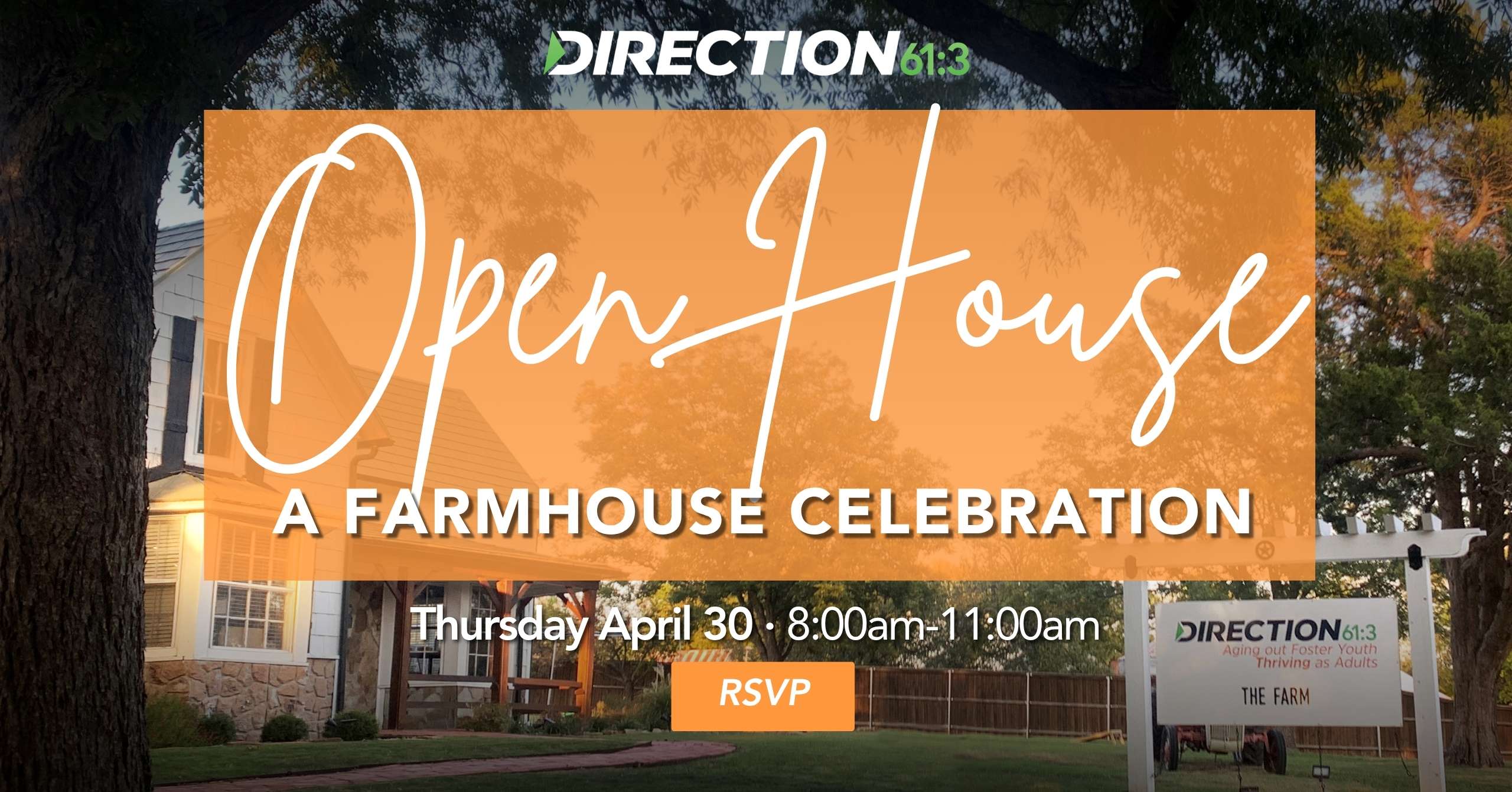 Open House on Thursday April 30 2026